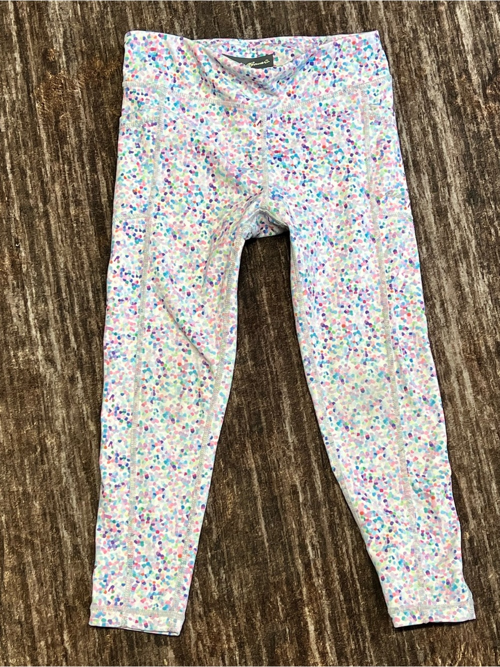 Girls' Multicolor Confetti Leggings